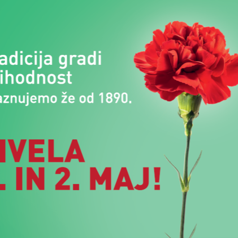
				Živel 1. maj - praznik dela		